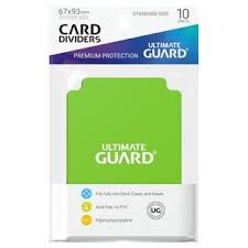 Ultimate Guard - Card Dividers (10) - Light Green